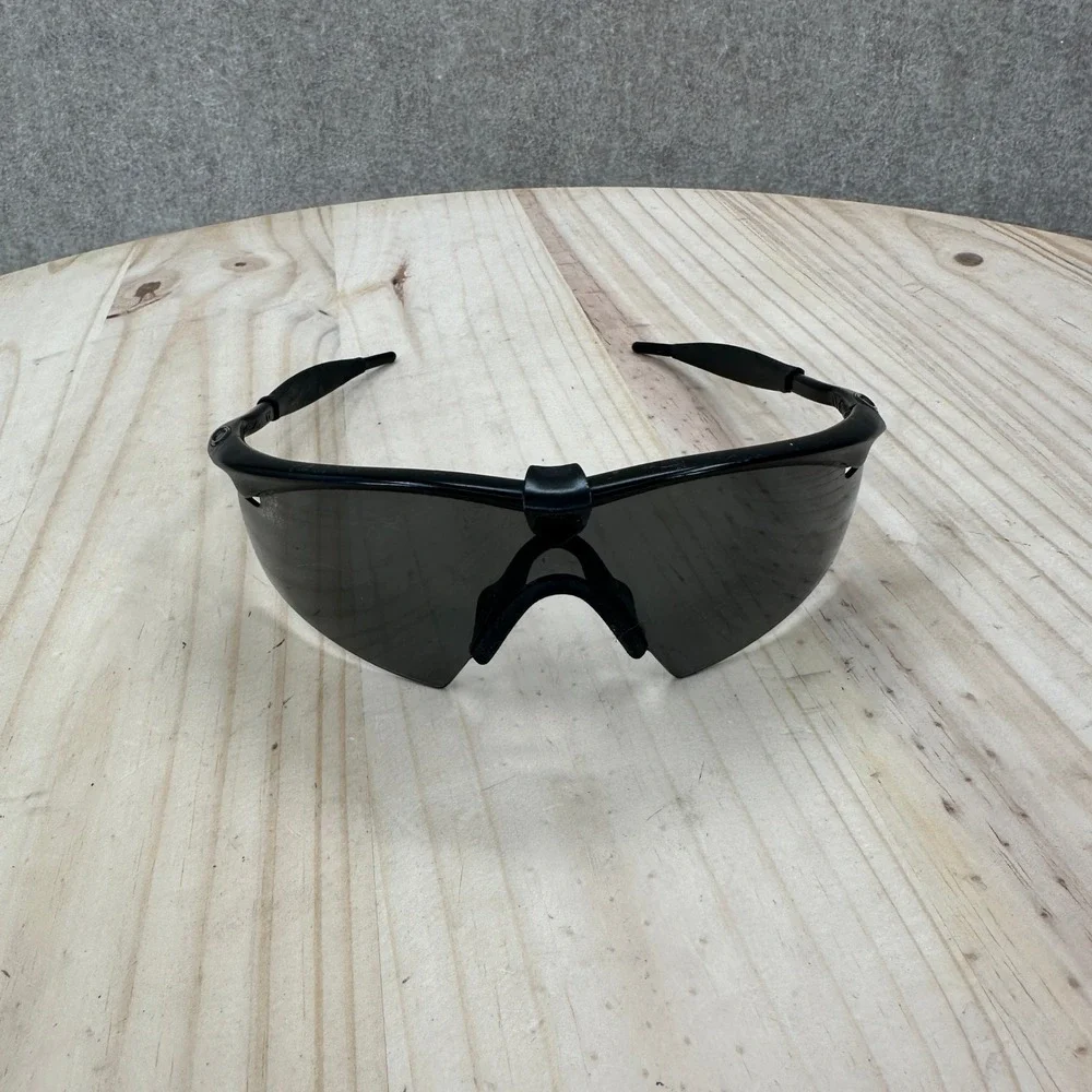 RARE Oakley SI Ballistic M Frame 1.0 Sunglasses OS Black Original Shield Wrap